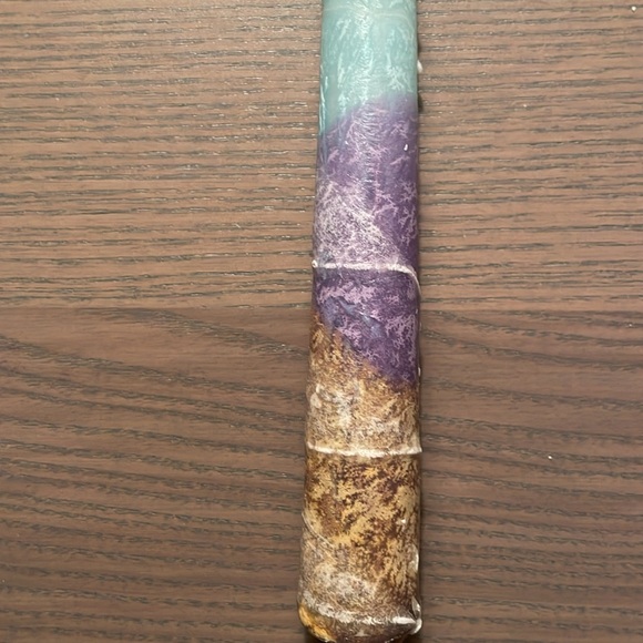 New in box. Safed Candles. Two beautiful multicoloured candles. Hand crafted. - Picture 2 of 9